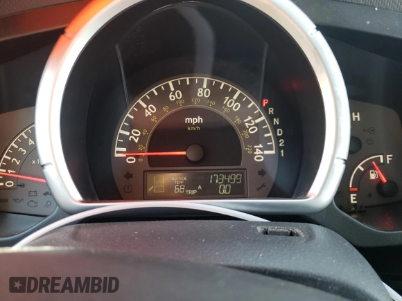 2007 Honda Ridgeline RTL w/Leather with VIN 2HJYK16567H539309, listed as a Copart auction lot 73769974 with 173,499 mi miles and Salvage Title. Bid and sale history available at carsss.com. Image 9.