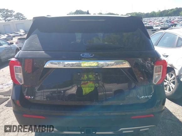 2023 Ford Explorer XLT with VIN 1FMSK8DH1PGB85514, listed as a IAAI auction lot 42025678 with 44,600 mi miles. Bid and sale history available at carsss.com. Image 16.