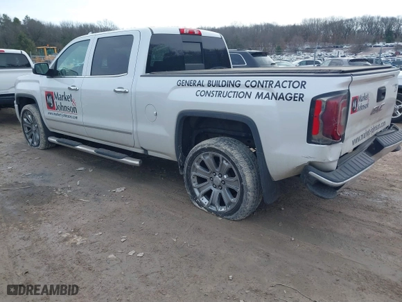 2018 GMC Sierra 1500 Denali with VIN 3GTU2PEJ6JG520383, listed as a IAAI auction lot 41849192 with 152,970 mi miles. Bid and sale history available at carsss.com. Image 3.