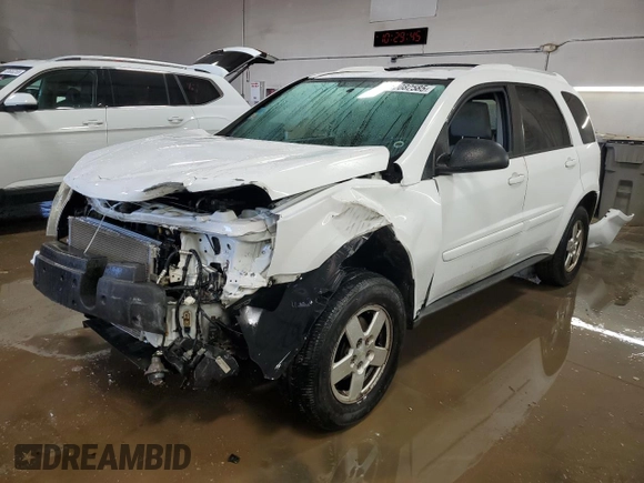 2005 Chevrolet Equinox LT with VIN 2CNDL63F556197477, listed as a Copart auction lot 50082585 with 78,369 mi miles and Salvage Title. Bid and sale history available at carsss.com. Image 1.
