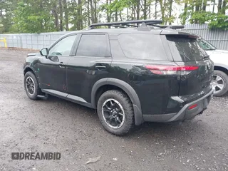 2024 Nissan Pathfinder Rock Creek with VIN 5N1DR3BDXRC295432, listed as a IAAI auction lot 42453531 with 18,917 mi miles and . Bid and sale history available at DreamBid. Image 3.
