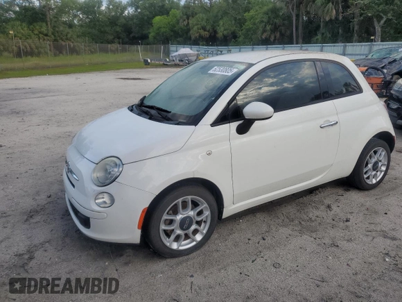2016 FIAT 500 Pop with VIN 3C3CFFAR7GT193485, listed as a Copart auction lot 62530805 with 66,181 mi miles and Clean title. Bid and sale history available at DreamBid. Image 1.