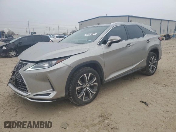 2021 Lexus RX 350L with VIN JTJHZKEA3M2022121, listed as a Copart auction lot 83263024 with 39,684 mi miles and Salvage title. Bid and sale history available at DreamBid. Image 1.