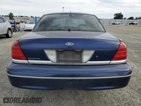 2004 Ford Police Interceptor Base w/3.27 Axle with VIN 2FAFP71W54X185452, listed as a Copart auction lot 57003145 with 159,532 mi miles and Clean title. Bid and sale history available at DreamBid. Image 6.