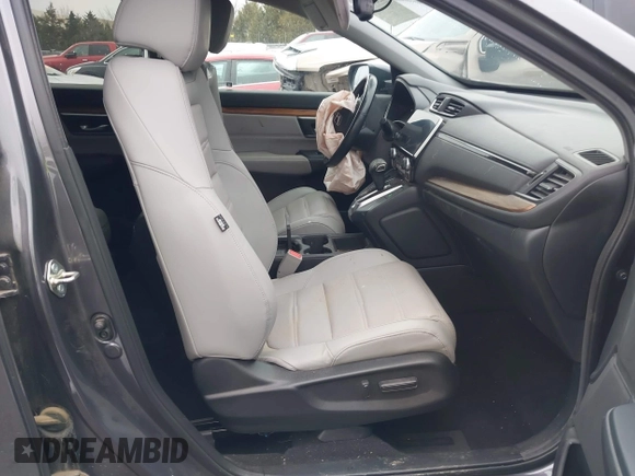 2017 Honda CR-V EX-L with VIN 7FARW1H89HE004524, listed as a IAAI auction lot 41504713 with 27,529 mi miles. Bid and sale history available at carsss.com. Image 5.