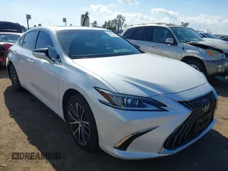 2023 Lexus ES with VIN 58ADA1C1XPU031157, listed as a IAAI auction lot 41561875 with 24,782 mi miles. Bid and sale history available at carsss.com. Image 1.