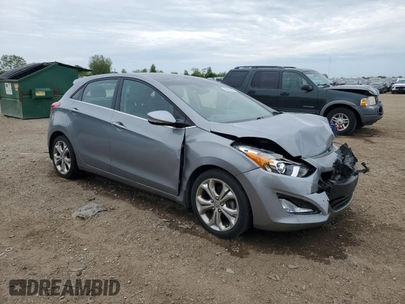 2013 Hyundai Elantra with VIN KMHD35LE2DU151185, listed as a Copart auction lot 56899545 with 62,934 mi miles and Salvage title. Bid and sale history available at DreamBid. Image 4.