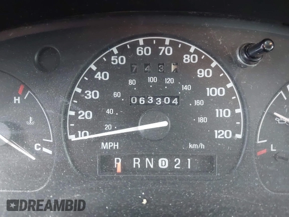 2000 Ford Ranger XL with VIN 1FTYR14V9YPA89591, listed as a IAAI auction lot 42139925 with 63,304 mi miles. Bid and sale history available at carsss.com. Image 7.
