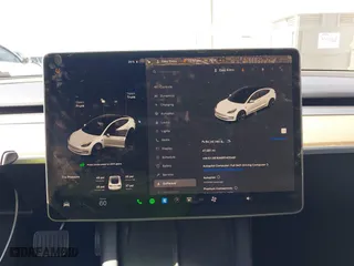 2023 Tesla Model 3 with VIN 5YJ3E1EA6PF405491, listed as a IAAI auction lot 41851797 with 47,581 mi miles. Bid and sale history available at carsss.com. Image 19.