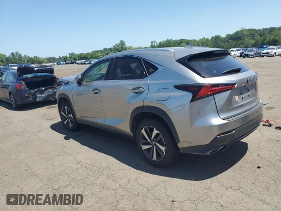 2019 Lexus NX 300 with VIN JTJBARBZ3K2212949, listed as a Copart auction lot 61261645 with 27,432 mi miles and Salvage title. Bid and sale history available at DreamBid. Image 2.