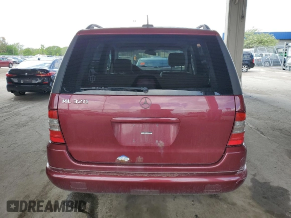 2001 Mercedes-Benz M 320/430/500 z VIN 4JGAB54E81A259134, wystawiony jako Copart lot #55499565 z przebiegiem 294 315 mil mil oraz Szkoda całkowita • Salvage title. Historia ofert i sprzedaży dostępna na DreamBid. Obrazek 6.