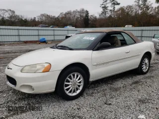 2001 Chrysler Sebring LXi with VIN 1C3EL55U81N557611, listed as a Copart auction lot 85875574 with 225,083 mi miles and Clean Title. Bid and sale history available at DreamBid. Image 1.