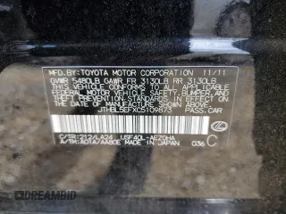 2012 Lexus LS 460 z VIN JTHBL5EFXC5109873, wystawiony jako Copart lot #51609035 z przebiegiem 154 154 mil mil oraz Czysty tytuł • Clean title. Historia ofert i sprzedaży dostępna na DreamBid. Obrazek 12.