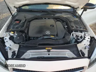 2023 Mercedes-Benz C 300 with VIN W1KWJ8EBXPG122548, listed as a Copart auction lot 80816274 with 10,142 mi miles and Salvage Title. Bid and sale history available at DreamBid. Image 11.