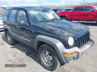 2002 Jeep Liberty Sport with VIN 1J4GL48K82W345855, listed as a IAAI auction lot 41687317 with 231,969 mi miles. Bid and sale history available at carsss.com. Image 1.