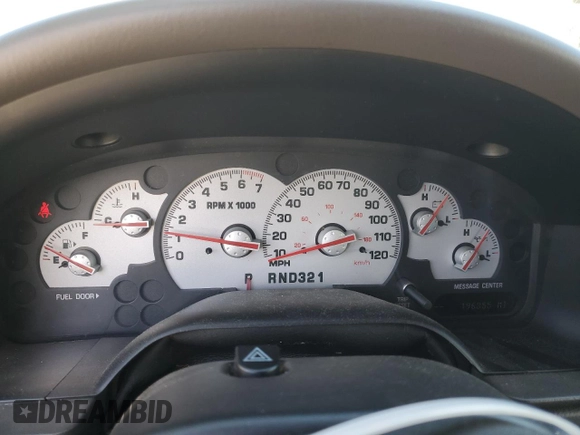 2003 Mercury Mountaineer Convenience with VIN 4M2DU66W53ZJ19676, listed as a Copart auction lot 41436955 with 196,355 mi miles and Salvage Title. Bid and sale history available at carsss.com. Image 9.