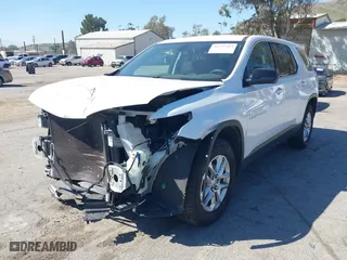 2021 Chevrolet Traverse LS with VIN 1GNERFKW5MJ261535, listed as a IAAI auction lot 41595403 with 60,967 mi miles. Bid and sale history available at carsss.com. Image 20.