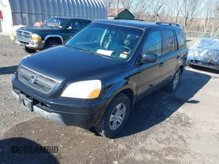 2005 Honda Pilot EX-L with VIN 5FNYF18535B054313, listed as a IAAI auction lot 41929034 with 254,434 mi miles. Bid and sale history available at carsss.com. Image 2.