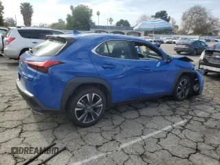 2022 Lexus UX 200 with VIN JTHX3JBH0N2049742, listed as a Copart auction lot 43215465 with 18,728 mi miles and Salvage title. Bid and sale history available at DreamBid. Image 3.