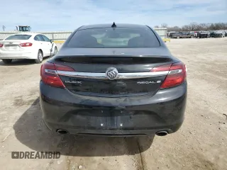 2015 Buick Regal with VIN 2G4GK5EX2F9283023, listed as a Copart auction lot 49125185 with 163,436 mi miles and Salvage Title. Bid and sale history available at carsss.com. Image 6.