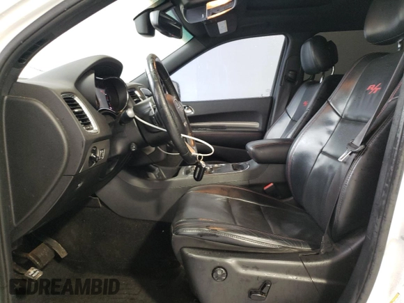 2015 Dodge Durango R/T with VIN 1C4SDHCT9FC689464, listed as a Copart auction lot 50212545 with 180,177 mi miles and Clean Title. Bid and sale history available at DreamBid. Image 7.