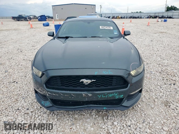 2015 Ford Mustang V6 with VIN 1FA6P8AM3F5328827, listed as a Copart auction lot 60254335 with 130,552 mi miles and Salvage title. Bid and sale history available at DreamBid. Image 5.