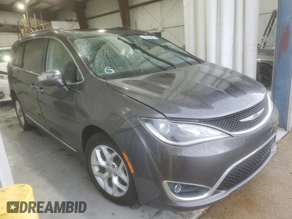2020 Chrysler Pacifica Limited with VIN 2C4RC1GG8LR112501, listed as a Copart auction lot 55254925 with Not provided miles and Salvage title. Bid and sale history available at DreamBid. Image 4.