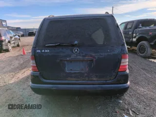 1999 Mercedes-Benz M 320/430/500 with VIN 4JGAB72E4XA096215, listed as a Copart auction lot 88049355 with Not provided miles and Salvage title. Bid and sale history available at DreamBid. Image 6.