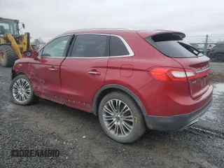 2016 Lincoln MKX Reserve with VIN 2LMTJ8LR3GBL27908, listed as a Copart auction lot 43837685 with 141,181 mi miles and Salvage Title. Bid and sale history available at carsss.com. Image 2.