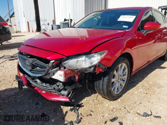 2015 Mazda Mazda6 i Sport with VIN JM1GJ1U50F1207904, listed as a IAAI auction lot 41627113 with 210,376 mi miles. Bid and sale history available at carsss.com. Image 6.
