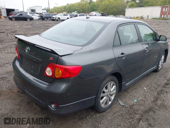 2009 Toyota Corolla with VIN 2T1BU40E29C156642, listed as a IAAI auction lot 42214601 with 255,813 mi miles. Bid and sale history available at carsss.com. Image 4.