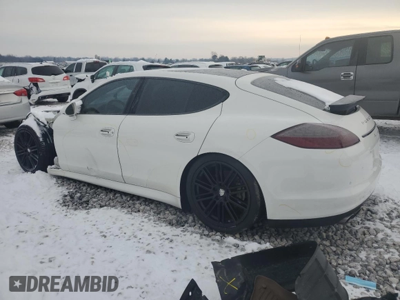 2012 Porsche Panamera S z VIN WP0AB2A73CL062114, wystawiony jako Copart lot #84813274 z przebiegiem 101 807 mil mil oraz Czysty tytuł • Clean title. Historia ofert i sprzedaży dostępna na DreamBid. Obrazek 2.