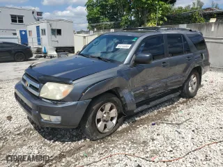 2005 Toyota 4Runner SR5 with VIN JTEZU14R450049182, listed as a Copart auction lot 52213355 with 192,686 mi miles and Salvage Title. Bid and sale history available at carsss.com. Image 1.