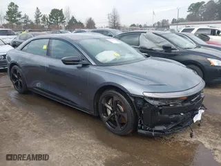 2024 Lucid Air Touring with VIN 50EA1TEA4RA004799, listed as a IAAI auction lot 41651768 with 7,779 mi miles. Bid and sale history available at carsss.com. Image 13.