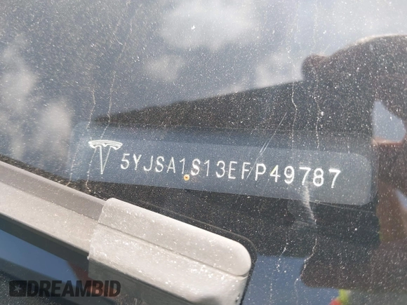 2014 Tesla Model S 60 с VIN 5YJSA1S13EFP49787, выставлен на аукционе IAAI как лот 42107913 с пробегом Не указан миль и . История ставок и продаж доступна на DreamBid. Изображение 9.
