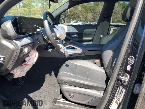 2022 Mercedes-Benz GLE 450 with VIN 4JGFB5KB0NA811004, listed as a Copart auction lot 49235325 with 26,274 mi miles and Salvage title. Bid and sale history available at DreamBid. Image 7.