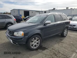 2014 Volvo XC90 with VIN YV4952CZ0E1701277, listed as a Copart auction lot 45035955 with 155,826 mi miles and Salvage Title. Bid and sale history available at carsss.com. Image 1.
