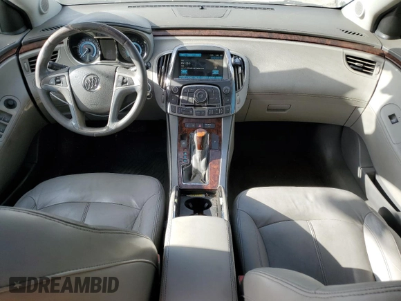 2012 Buick LaCrosse Leather with VIN 1G4GC5ERXCF285118, listed as a Copart auction lot 53356665 with 126,724 mi miles and Salvage title. Bid and sale history available at DreamBid. Image 8.