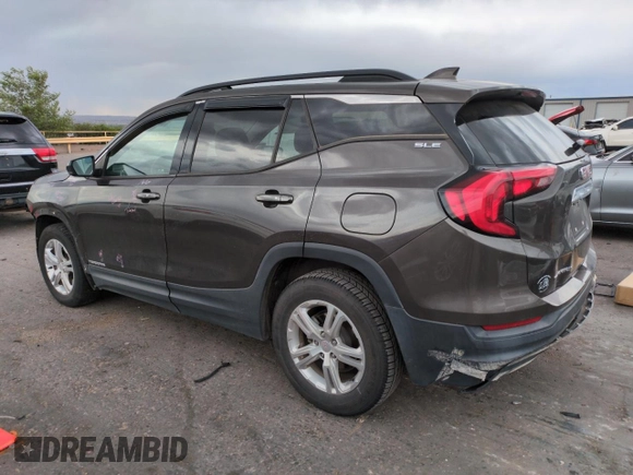 2020 GMC Terrain SLE z VIN 3GKALMEV7LL189779, wystawiony jako Copart lot #58424405 z przebiegiem 89 079 mil mil oraz Szkoda całkowita • Salvage title. Historia ofert i sprzedaży dostępna na DreamBid. Obrazek 2.