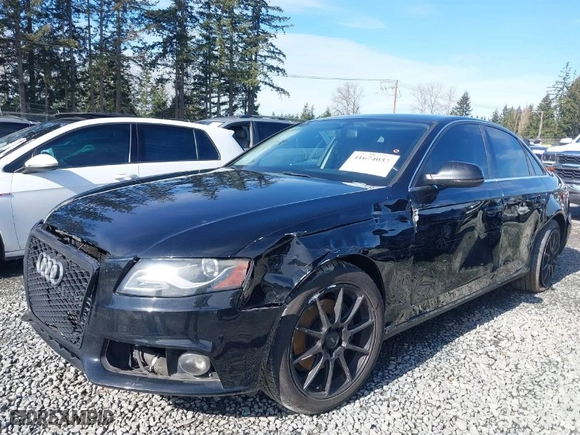2012 Audi A4 2.0T Premium with VIN WAUBFAFL1CN008787, listed as a IAAI auction lot 41674057 with 107,836 mi miles. Bid and sale history available at carsss.com. Image 6.