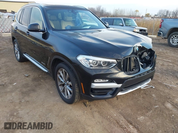 2018 BMW X3 xDrive30i with VIN 5UXTR9C50JLC69289, listed as a IAAI auction lot 40947847 with 84,986 mi miles and . Bid and sale history available at DreamBid. Image 1.