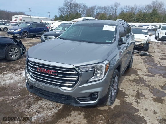 2024 GMC Terrain SLT with VIN 3GKALVEG1RL171374, listed as a IAAI auction lot 41567128 with 21,343 mi miles. Bid and sale history available at carsss.com. Image 17.