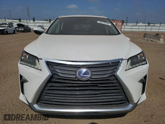 2016 Lexus RX 450h with VIN 2T2BGMCA6GC008406, listed as a Copart auction lot 56819155 with 47,804 mi miles and Salvage title. Bid and sale history available at DreamBid. Image 5.