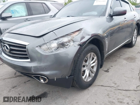 2013 Infiniti FX with VIN JN8CS1MW1DM172570, listed as a IAAI auction lot 42315764 with 135,048 mi miles and . Bid and sale history available at DreamBid. Image 17.
