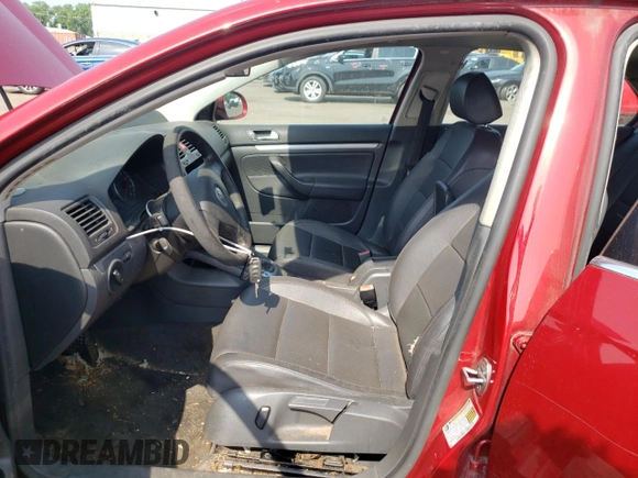 2006 Volkswagen Jetta 2.5L with VIN 3VWSG71K66M675951, listed as a Copart auction lot 61791035 with 208,453 mi miles and Salvage title. Bid and sale history available at DreamBid. Image 7.