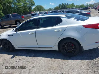 2013 Kia Optima SX with VIN 5XXGR4A6XDG098389, listed as a IAAI auction lot 42322665 with 226,794 mi miles and . Bid and sale history available at DreamBid. Image 14.