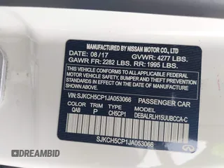 2018 Infiniti QX30 Luxury с VIN SJKCH5CP1JA053066, выставлен на аукционе IAAI как лот 42437633 с пробегом 81 877 миль миль и . История ставок и продаж доступна на DreamBid. Изображение 9.