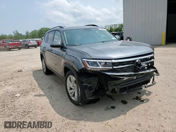 2023 Volkswagen Atlas SE with VIN 1V2KR2CAXPC553339, listed as a Copart auction lot 59667335 with 62,416 mi miles and Salvage title. Bid and sale history available at DreamBid. Image 15.