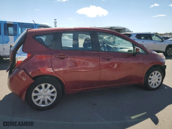 2016 Nissan Versa Note S with VIN 3N1CE2CP9GL392494, listed as a Copart auction lot 46586705 with 53,346 mi miles and Non Repairable. Bid and sale history available at carsss.com. Image 3.