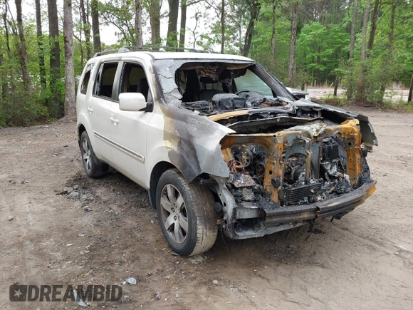2014 Honda Pilot Touring z VIN 5FNYF4H93EB022045, wystawiony jako IAAI lot #42060815 z przebiegiem Nie podano mil oraz . Historia ofert i sprzedaży dostępna na DreamBid. Obrazek 1.